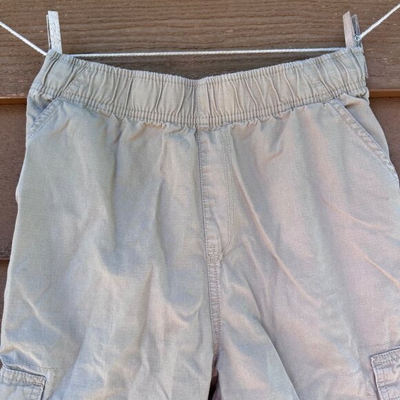 Boys Cargo Shorts Size 16 Place Adjustable Waist Khaki Cotton Casual Outdoor Wea - Picture 4 of 7
